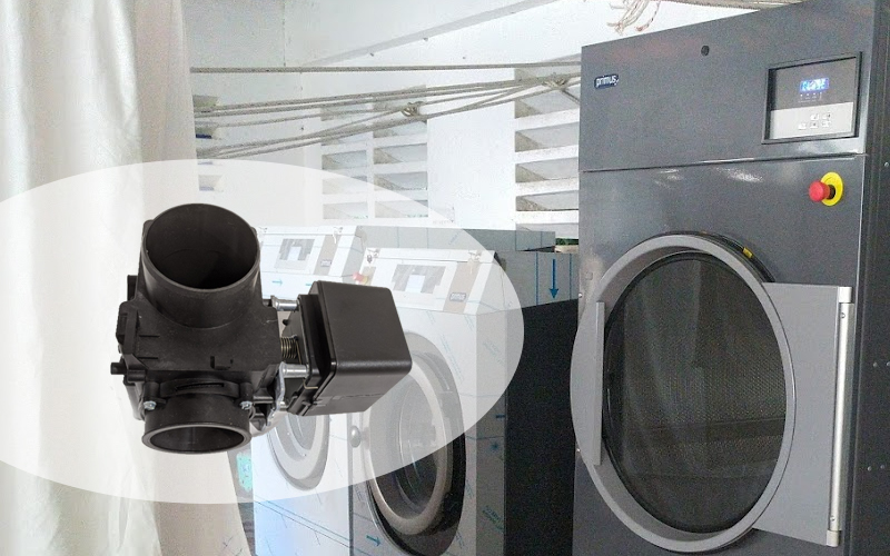 Van xả máy giặt công nghiệp