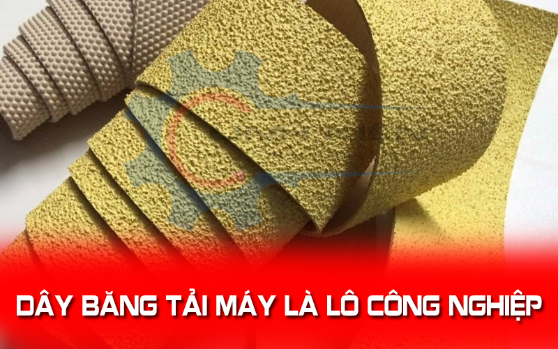 Dây dẫn hướng, dây đai, dây băng tải máy là lô công nghiệp