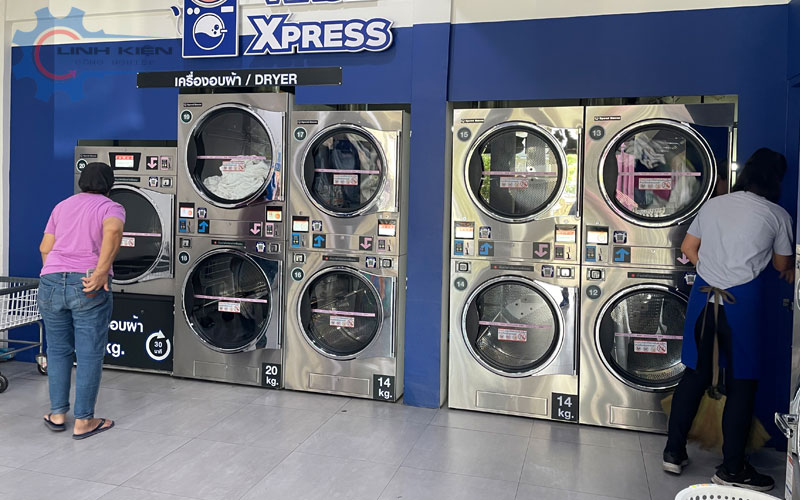 Dịch vụ bảo trì hệ thống giặt sấy tự động