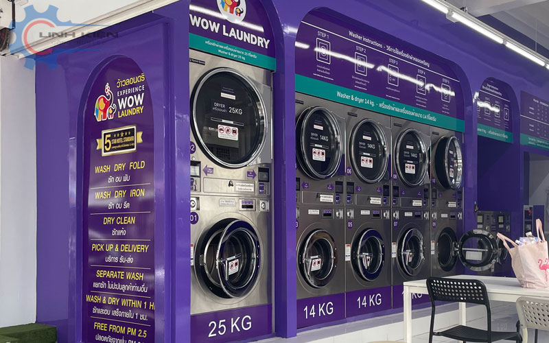 Dịch vụ bảo trì hệ thống giặt sấy trọn gói